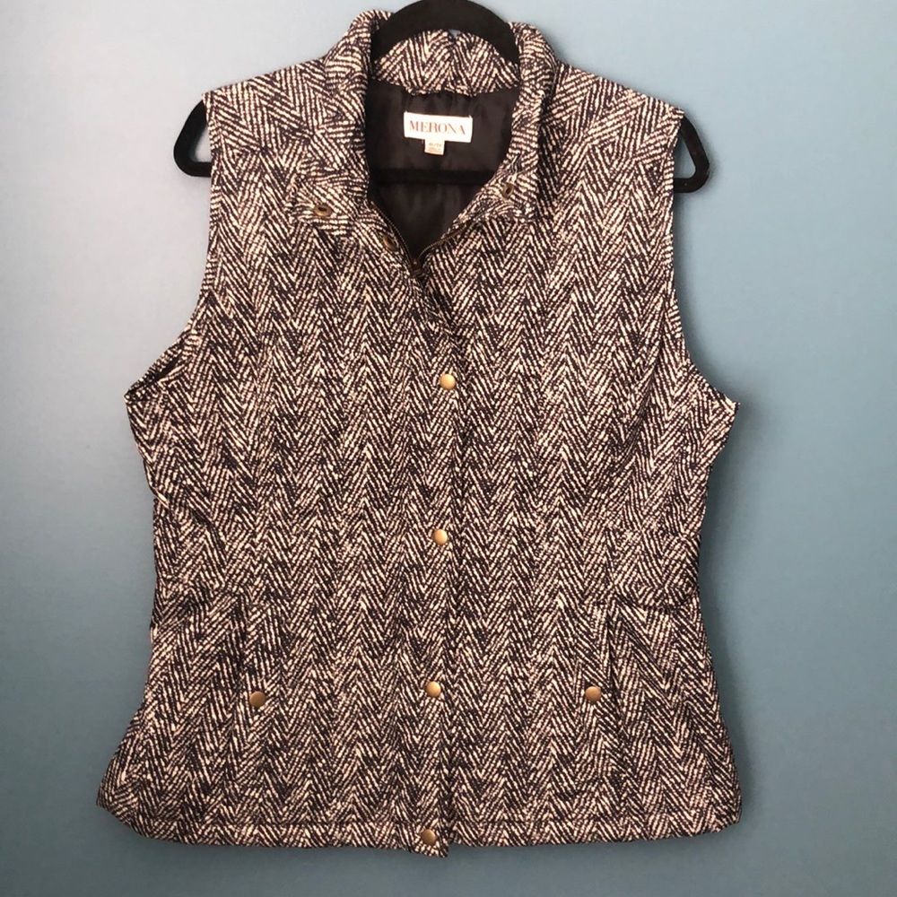 MERONA Navy/White Vest